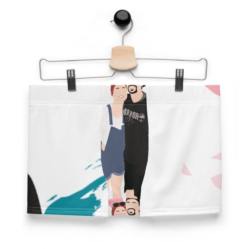 Personalized Faceless Illustration Multi Photo Design Boxer - USTAD HOME