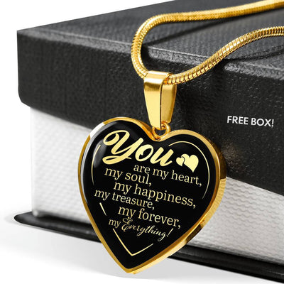 You are my Everything Premium Heart Necklace - UH
