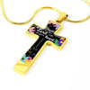 Trust in the Lord Luxury Cross Necklace - USTAD HOME