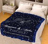 Deluxe " Our Love is Written in The Stars " Couples Blanket - USTAD HOME