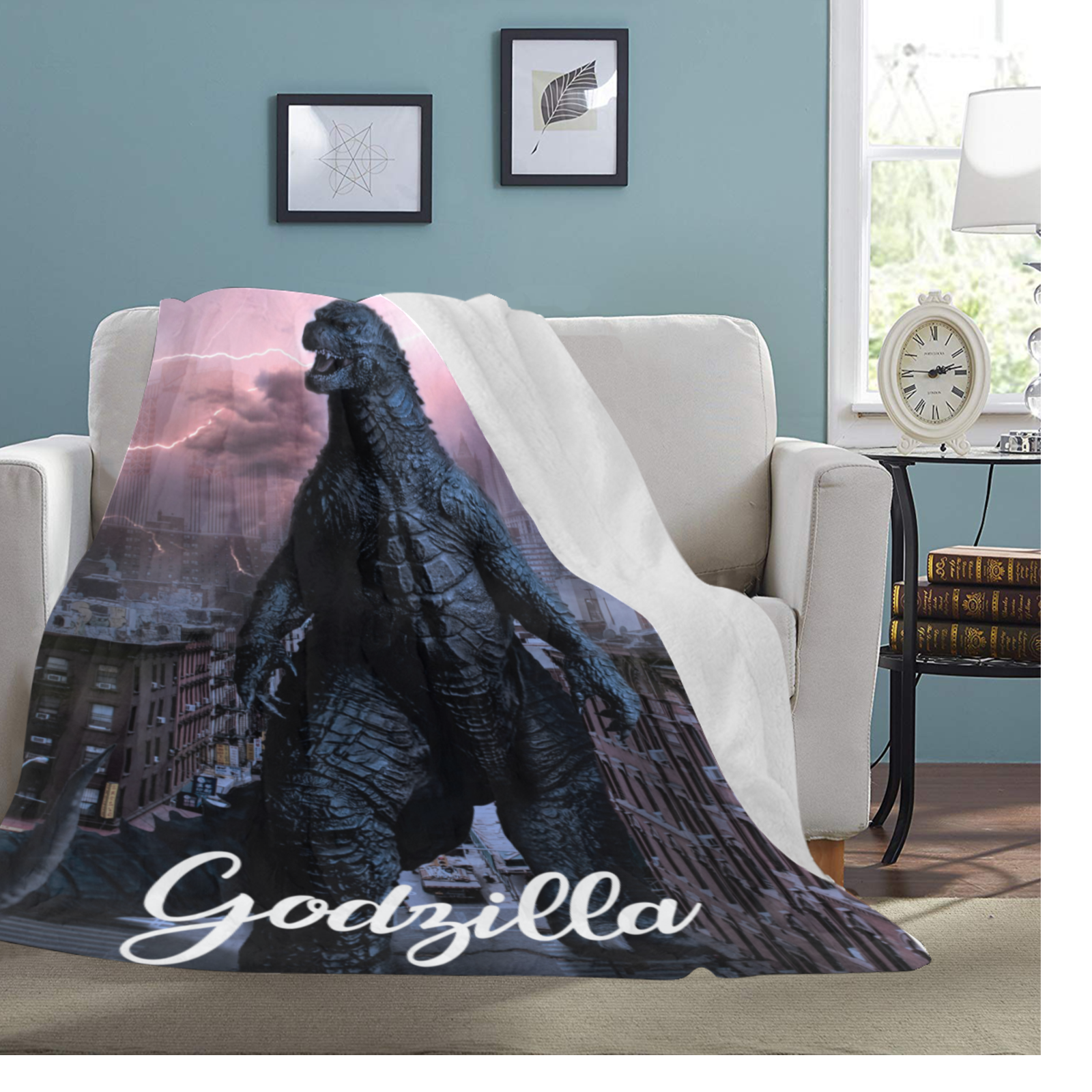 Marvelous "GODZILLA" Blanket - USTAD HOME