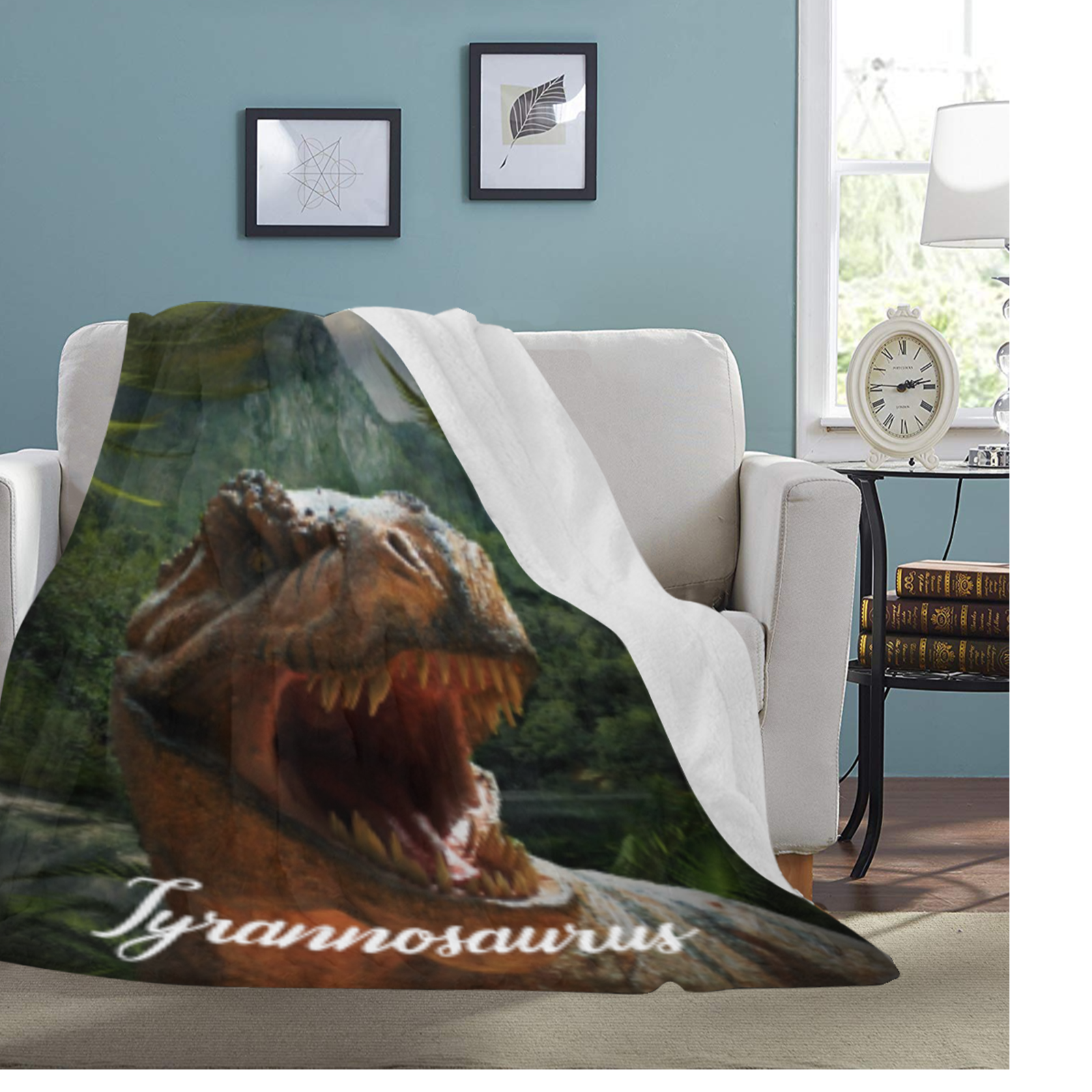 Wonderful "Tyrannosaurus" Soft Blanket - USTAD HOME