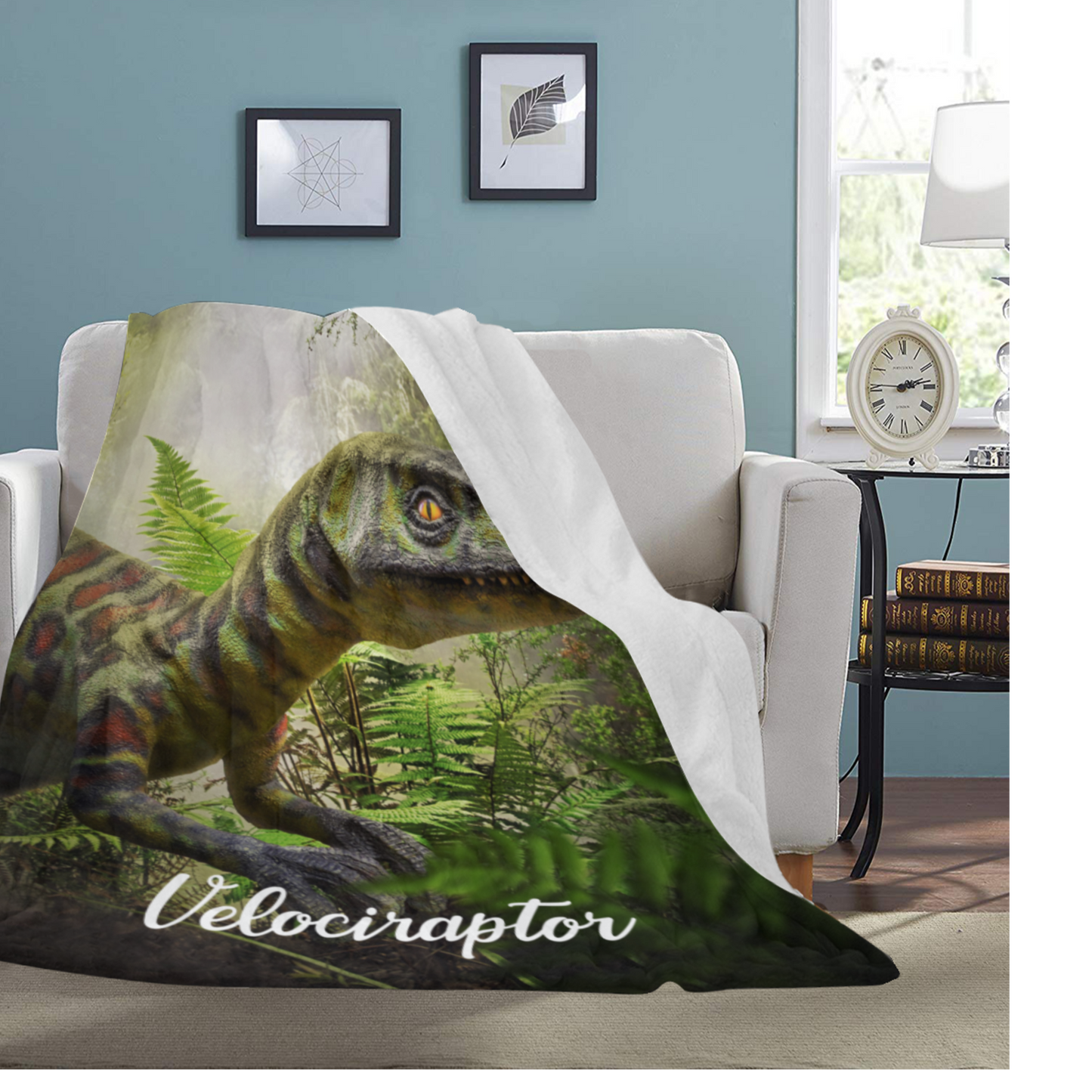 Comfortable "Velociraptor" Blanket - USTAD HOME