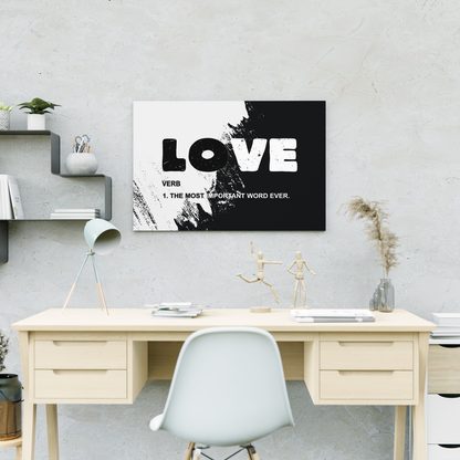 Amazing "LOVE" Canvas Print - USTAD HOME