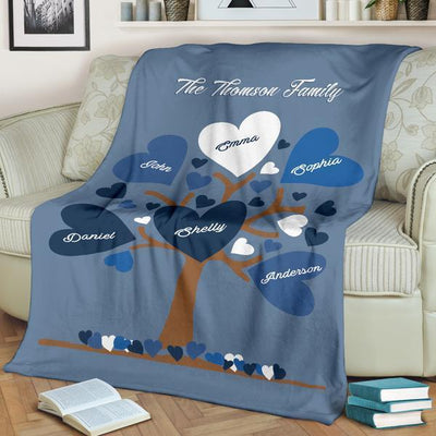 Special Family Tree Blanket - USTAD HOME