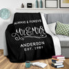 Elegant "Always & Forever" Blanket - USTAD HOME