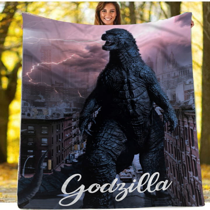 Marvelous "Godzilla" 3-Piece Bedding Set - USTAD HOME