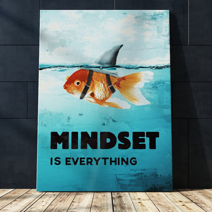 Powerful "Mindset Is Everything" Canvas - USTAD HOME