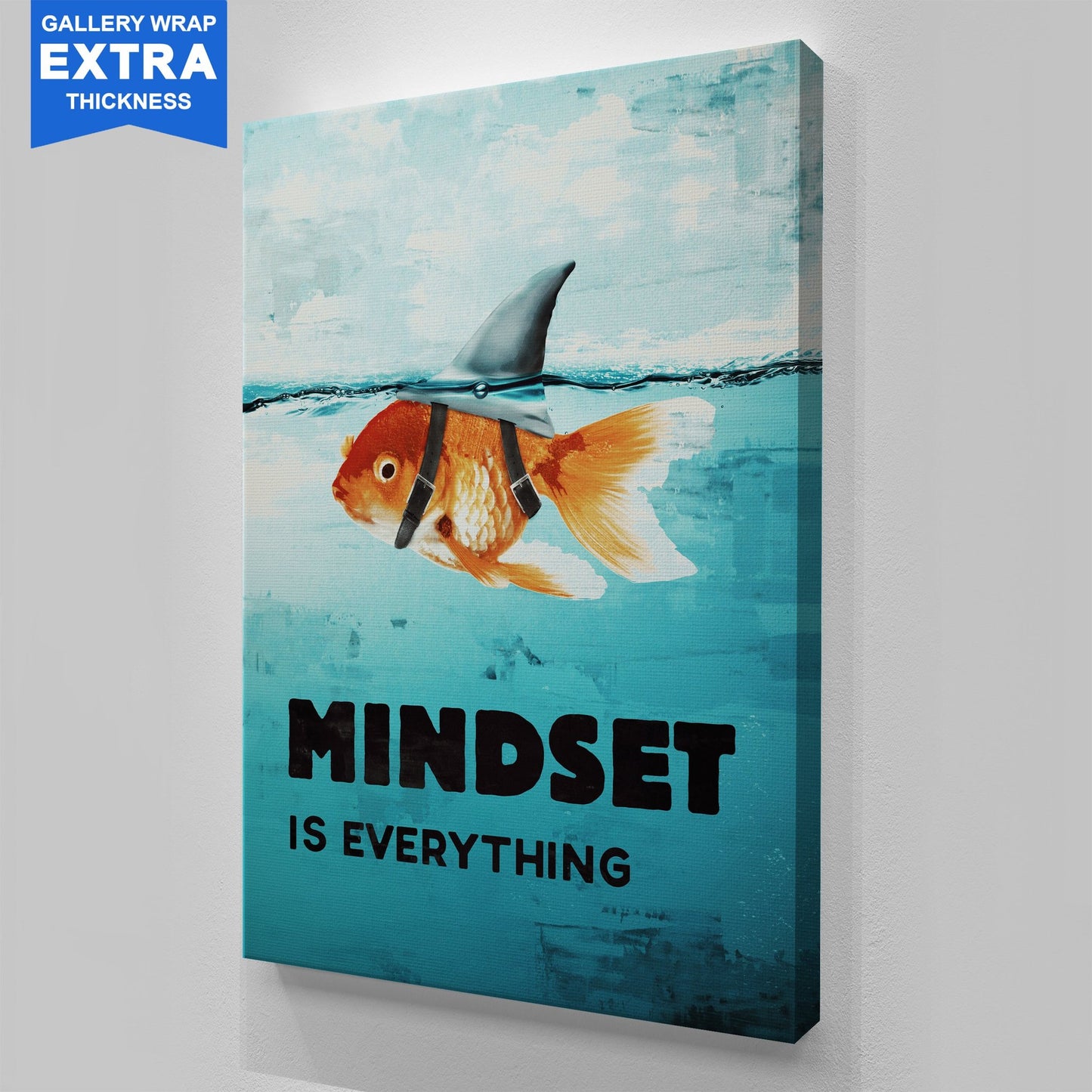 Powerful "Mindset Is Everything" Canvas - USTAD HOME