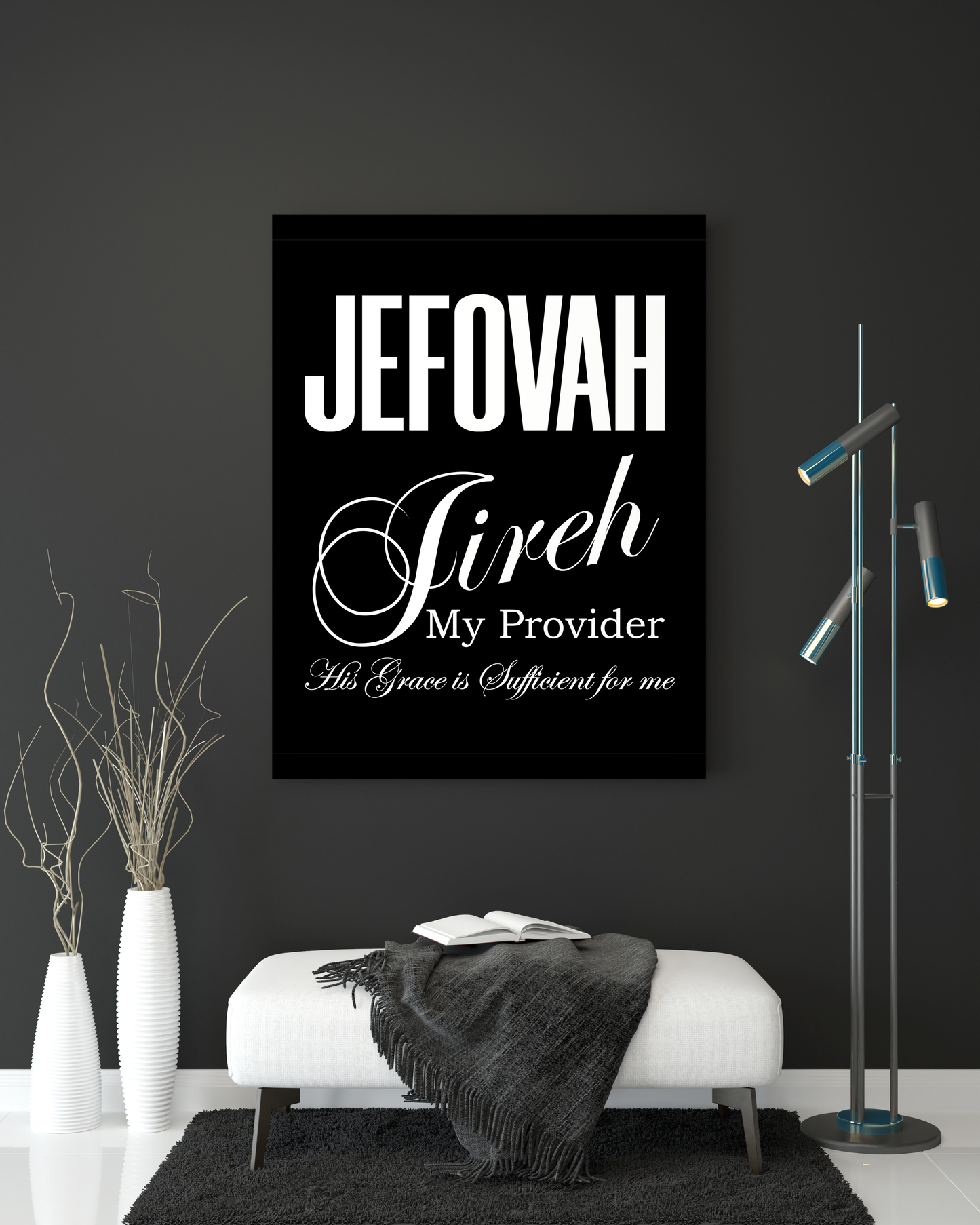 Amazing "Jefovah Fireh" Canvas Print - USTAD HOME