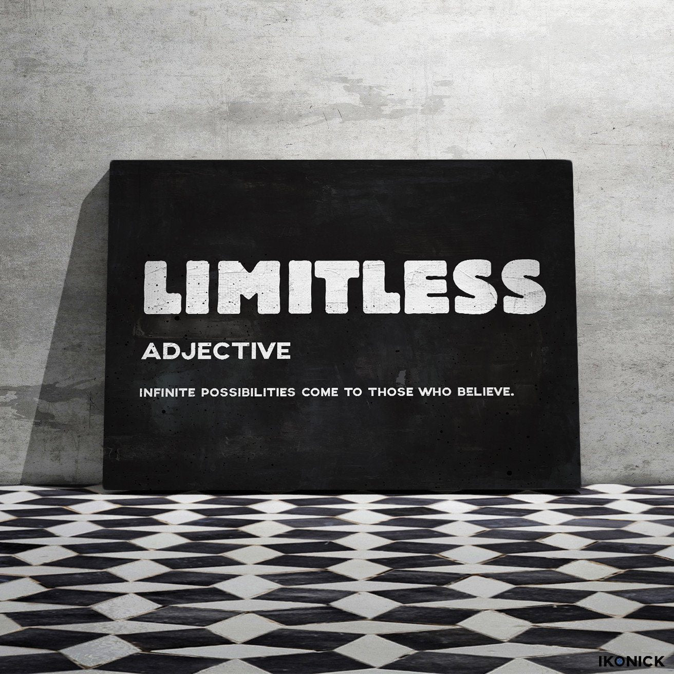 High-Quality "Limitless" Premium Canvas - USTAD HOME