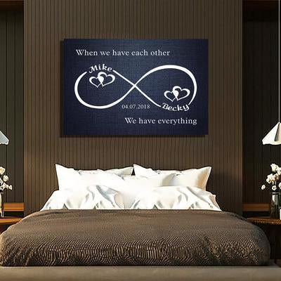Premium " When We Have Each Other " Canvas - USTAD HOME