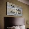 Luxury "MR & MRS" Couple Canvas - USTAD HOME