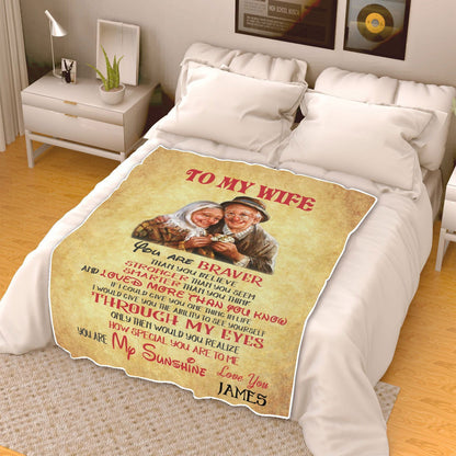 Premium " You Are My Sunshine " Personalized Blanket - USTAD HOME
