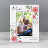 Premium Personalized Floral Wooden Photo Frame - USTAD HOME