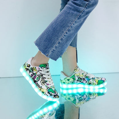 Glowing Led Shoes With Lights - USTAD HOME