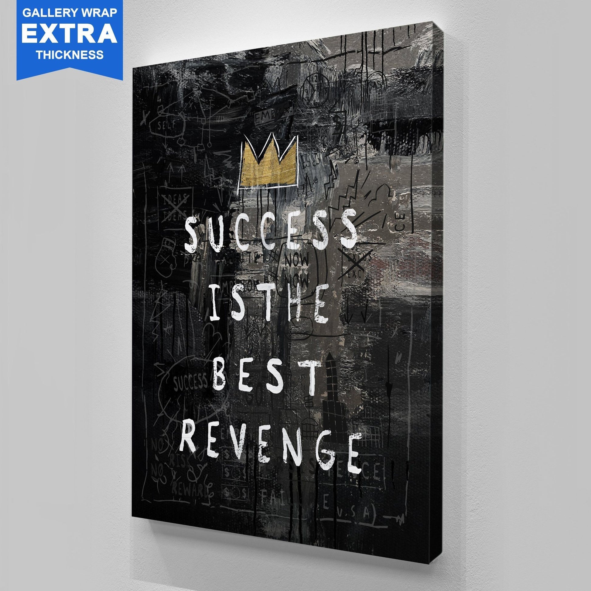 Marvelous "Success Is The Best Revenge" Canvas - USTAD HOME