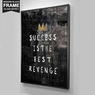 Marvelous "Success Is The Best Revenge" Canvas - USTAD HOME